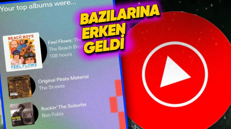 YouTube Music’in Yıllık Özeti, Bazı Kullanıcılarda Erkenden Gözükmeye Başladı